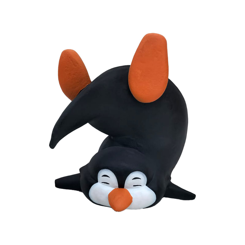 P-PH246-MC Type 6 penguin falling forward