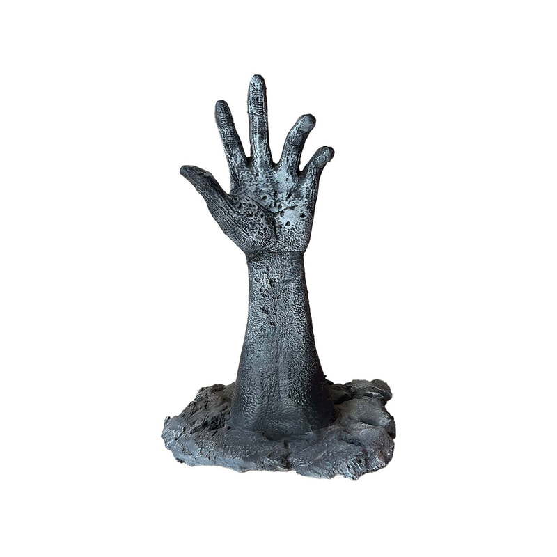 P-PH299-DG 110cm zombie hand reaching from the ground