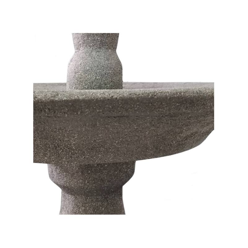 P-PH409-DG Type 1 water fountain in grey stone