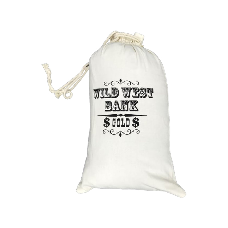 P-PH410-BC 45cm money bag with draw string