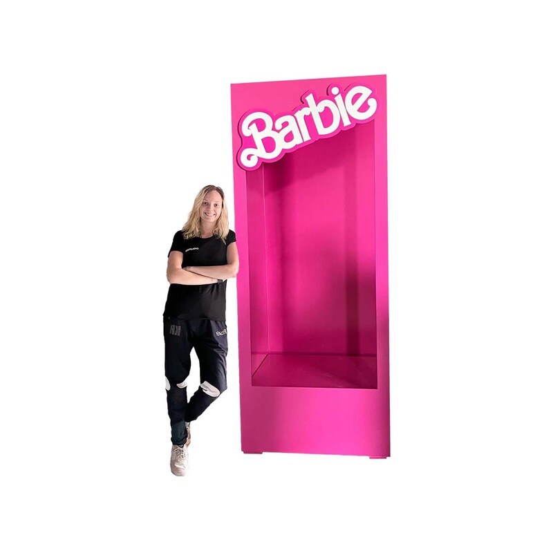 P-PH436-HP 220cm giant Barbie box photo opportunity