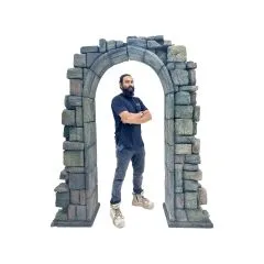 Rock Arch - 2.3m - Dark Grey P-DA107-DG