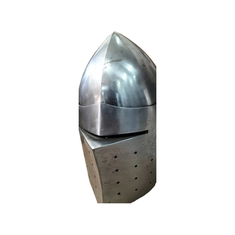 P-PH600-SI Type 1 helmet in mediaeval style