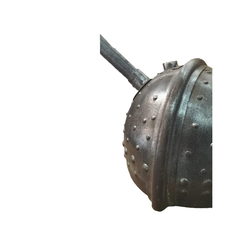 P-PH601-SI Type 2 helmet in viking styles