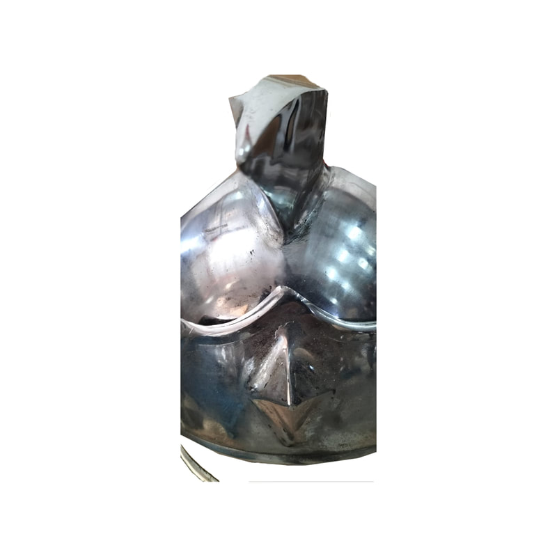 P-PH602-SI Type 3 helmet in roman style 
