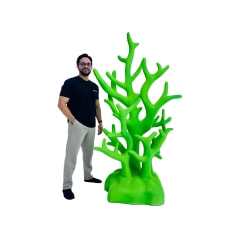 Coral - Type 1 - Neon Green  P-PH701-NG