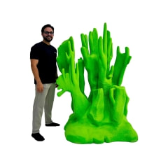 Coral - Type 3 - Neon Green ​P-PH703-NG