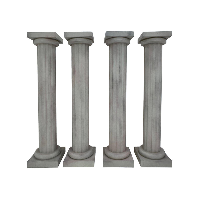 P-PK171-PW type 1 roman column set