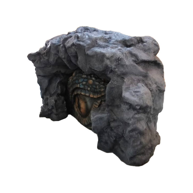 P-PK407-LI Type 1 dragon cave with eye