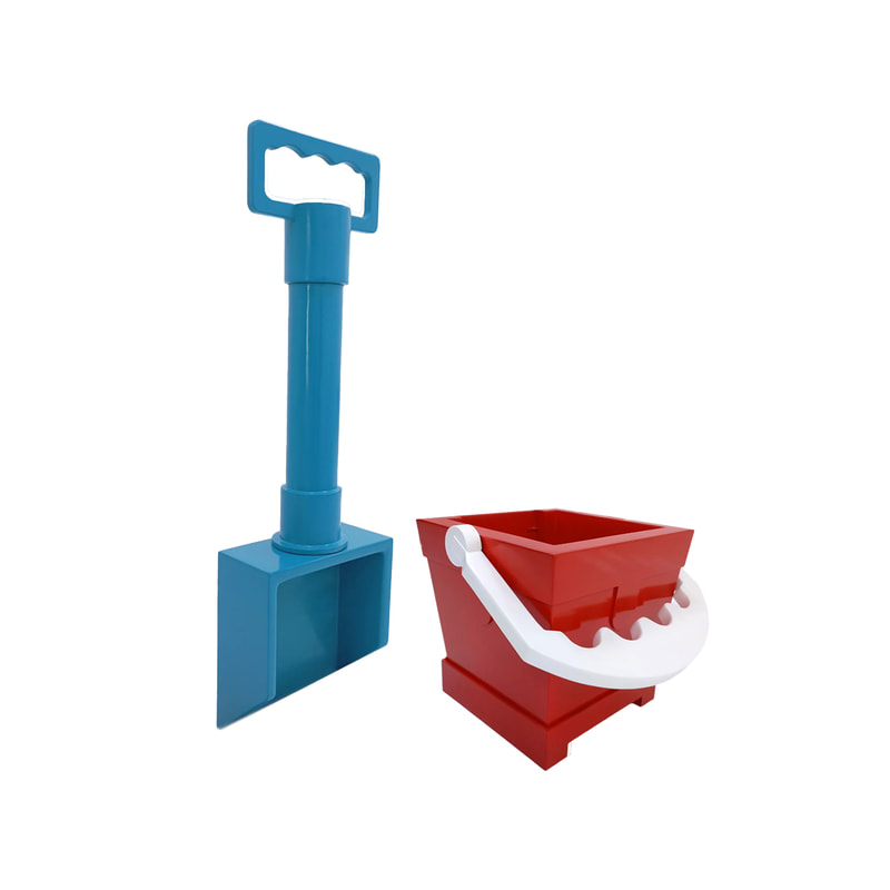 P-PK806-MC 250cm giant bucket and spade set