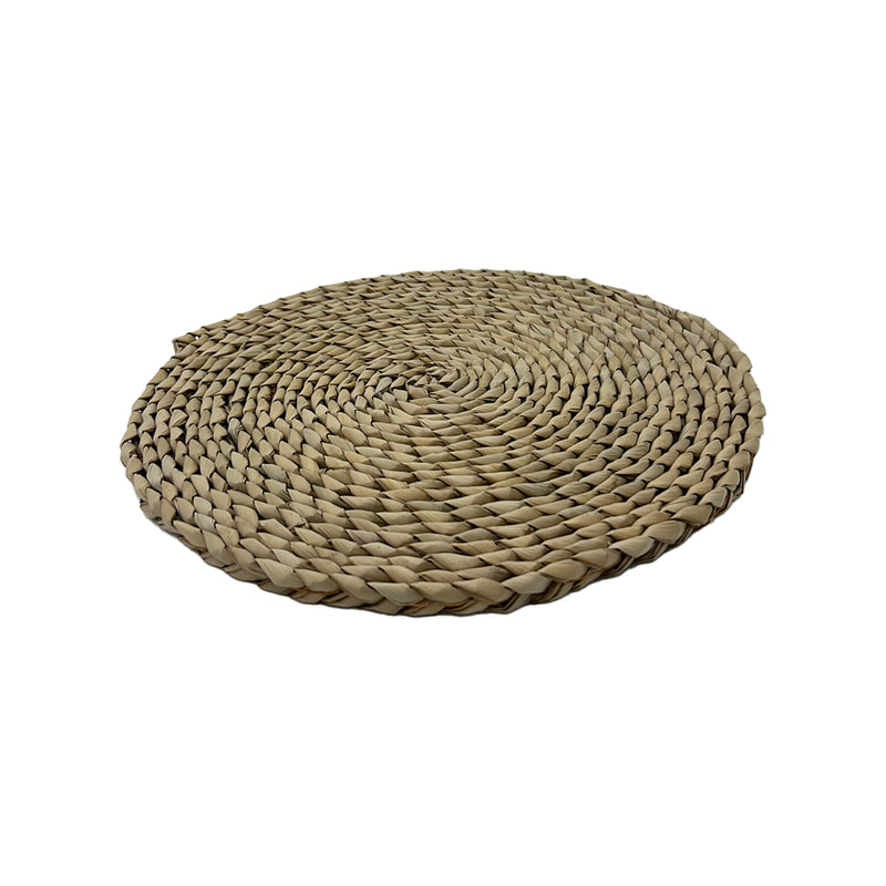 P-PM106-JT 38cm Boho jute woven placemat