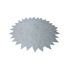Winter Placemat - 38cm - Silver  ​P-PM107-SI