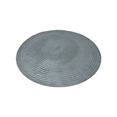 Jodi Table Mat - 38cm - Silver  ​P-PM115-SI