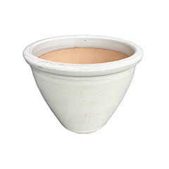Granada Pot - 37cm dia - Beige P-PT110-BE