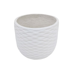 Kirsten Pot - 40cm dia - White P-PT134-WH