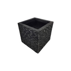 Medellin Pot - 22cm dia - Black P-PT159-BL