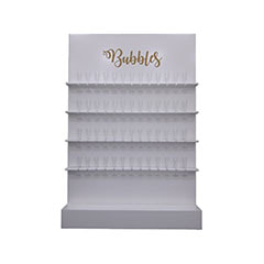 Bubbles Drinks Wall - White  P-PV101-WH