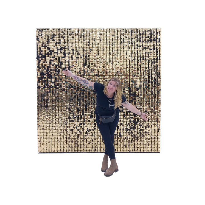 P-PW101-GD Type 1 Shimmer panel in gold