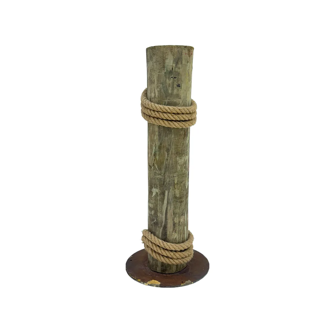 P-RP801-BL Black metal stanchion post (excluding rope)