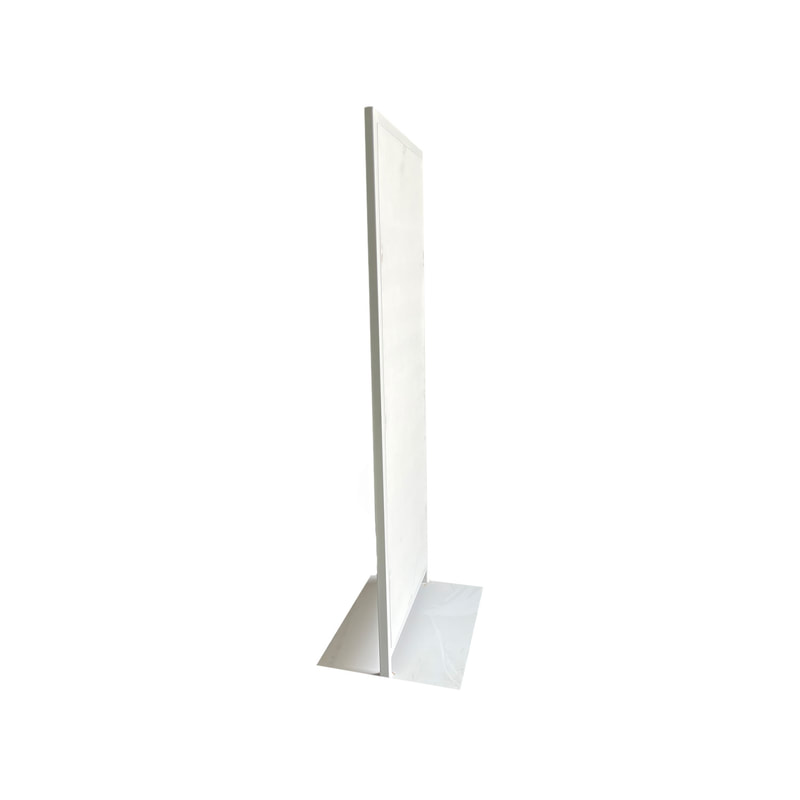 P-SG801-WH Type 1 206cm signage frame in white