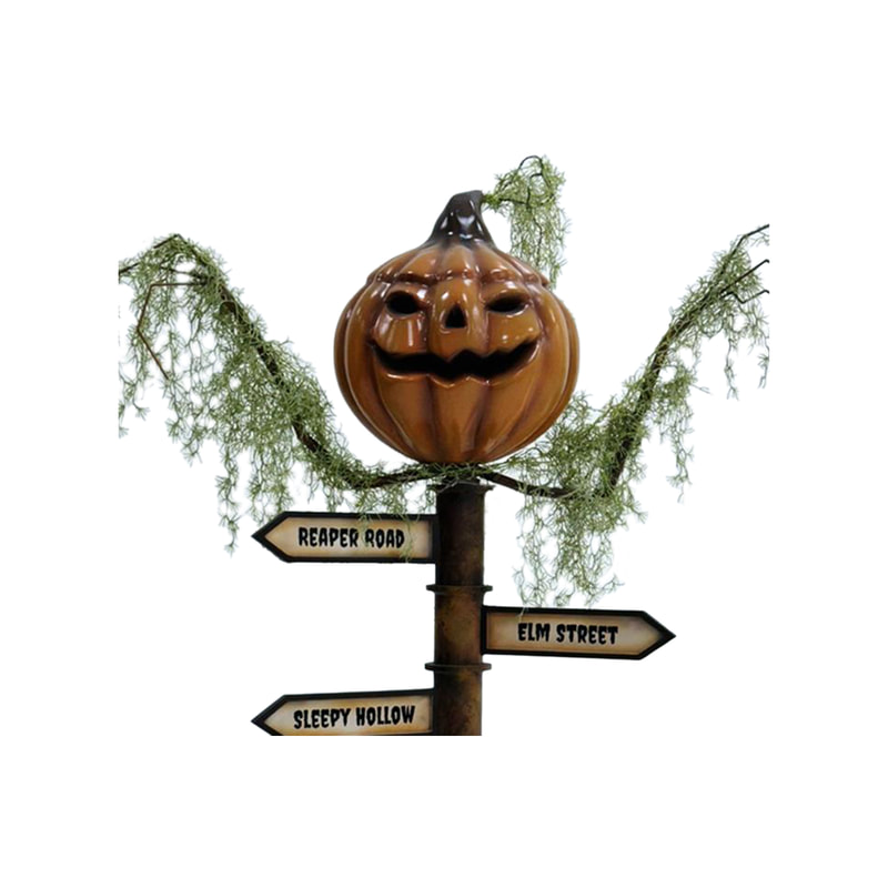 P-SG805-MC 220cm Jac-O-Lantern theme multi-directional signage