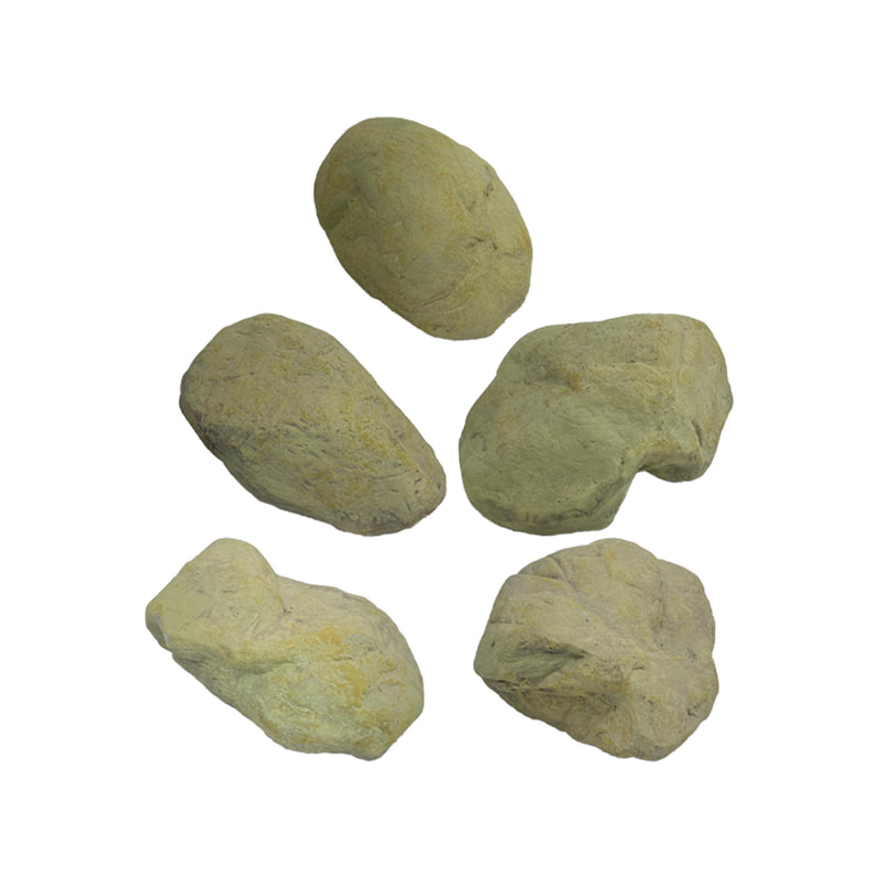 P-SY112-BE Type 7 22cm - 56cm decorative rock set of 5