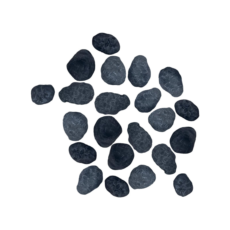P-SY117-DG Type 12 18cm - 70cm decorative rock set of 22