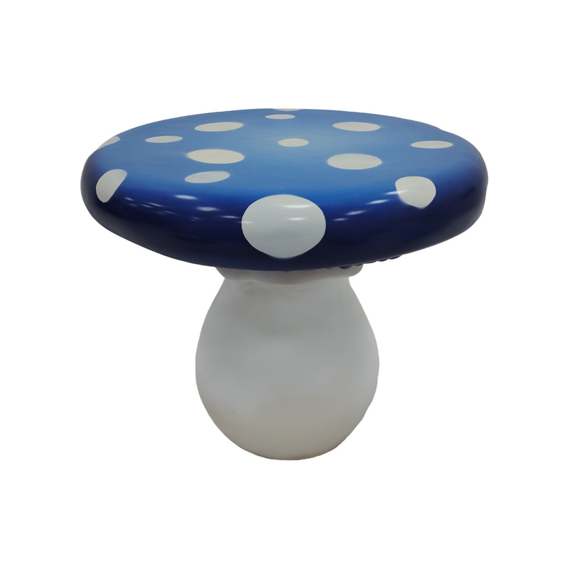P-TA803-DB Toadstool Table in dark blue