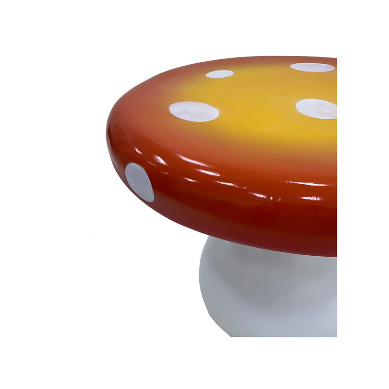 P-TA803-OR Toadstool Table in orange