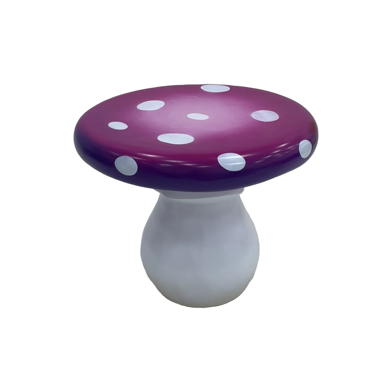 P-TA803-PR Toadstool Table in purple
