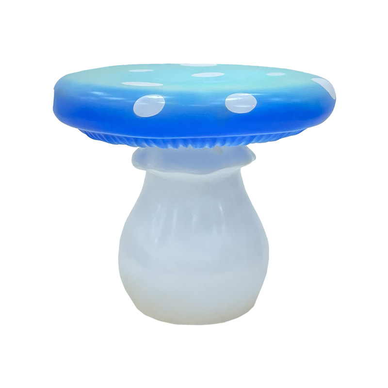 P-TA803-TQ Toadstool Table in turquoise