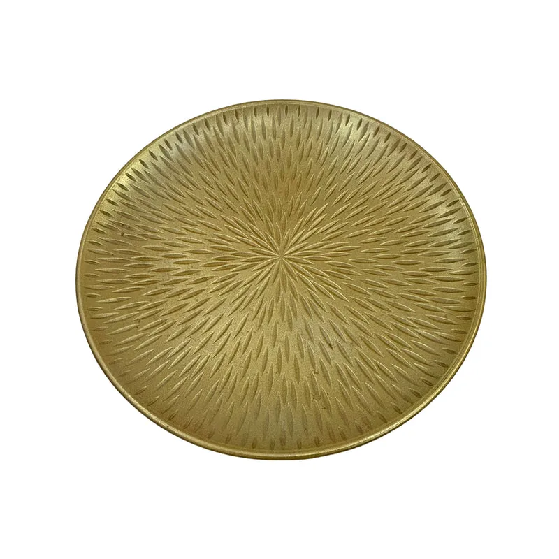 Jamila Tray - 50cm - Gold ​P-TY103-GD