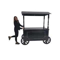 Market Cart - Type 1 - Black + Gold ​P-MO101-BG