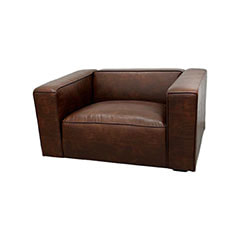 Buffalo Single Seater Sofa - Brown  P-SN801-BR