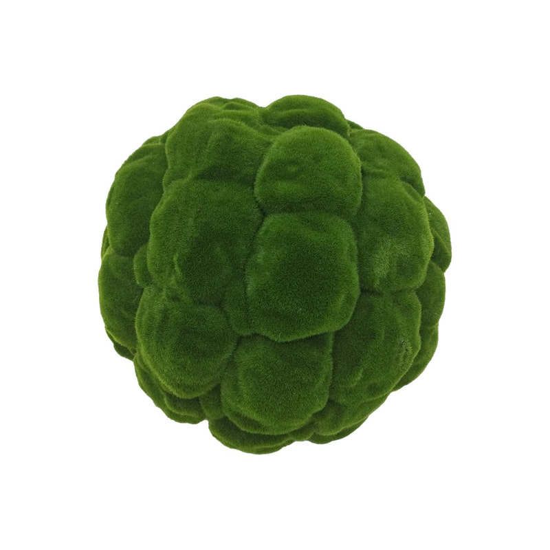P-BM106-NL 35cm dia 'nearly natural' moss ball