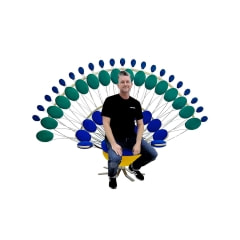 Peacock Throne Chair ​​P-TH106-MC