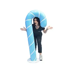 Candy Cane - 157cm - Blue P-PH111-LB