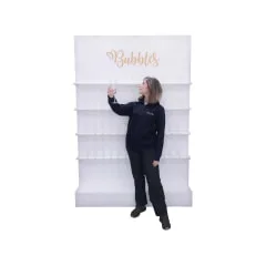 Bubbles Drinks Wall - White ​P-PV101-WH