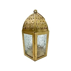 Arabic Lantern - 17cm - Gold ​ ​P-AL123-GD