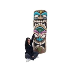 Tiki Head Statue - Type 3 P-PH140-MC