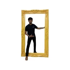 Baroque Frame - Yellow P-FD801-YL