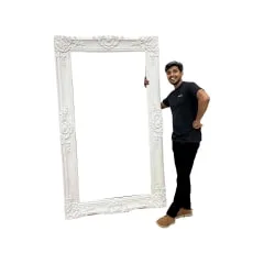 Baroque Frame - White ​P-FD801-WH