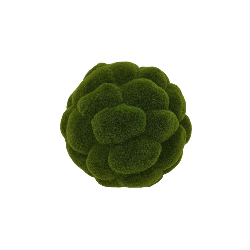 P-BM107-NL 25cm dia 'nearly natural' moss ball