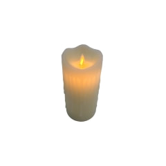 LED Candle - 15cm - Cream ​P-LQ111-CR