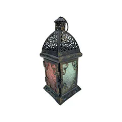 Arabic Lantern - 22cm - Black ​ ​P-AL121-BL