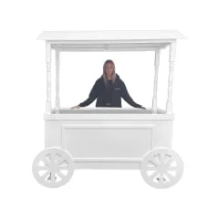 Market Cart - White ​P-MO101-WH