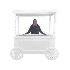 Market Cart - Type 1 - White  ​P-MO101-WH