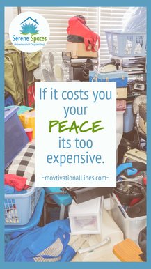 We help you declutter and organize your home