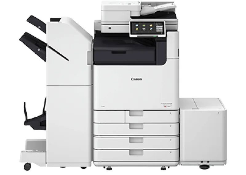 Canon ir-adv dx c5870i, 5860i, 5850i, 5840i is a a3 wifi colour multi function photocopier print speed of up to 70 pages per minute & 1,200 dpi print resolution