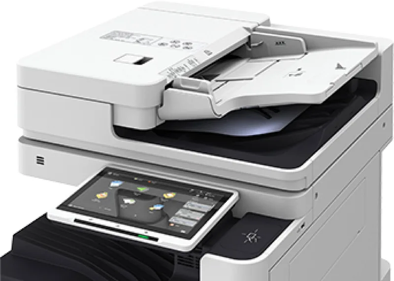 Canon ir-adv dx c5870i, 5860i, 5850i, 5840i is a a3 wifi colour multi function photocopier print speed of up to 70 pages per minute & 1,200 dpi print resolution